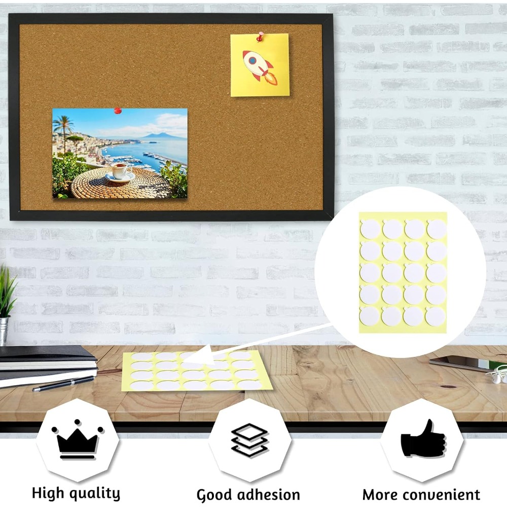 Large Cork Bulletin Board 17.7 - Home Decor Vision Board recension och pris
