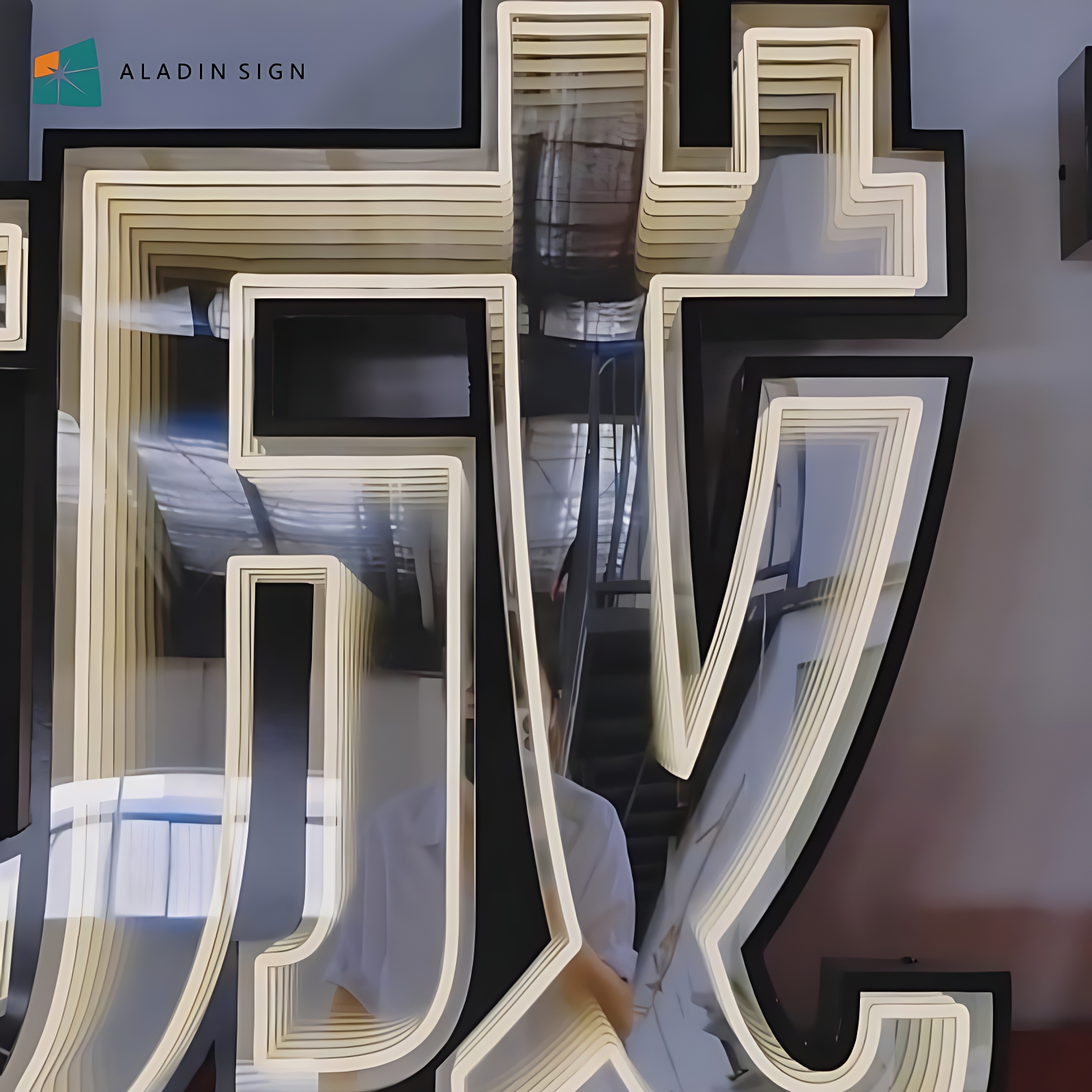 Customized 3D LED Infinity Mir - Neon Sign Led Custom recension och pris