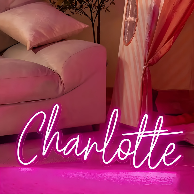 Custom Text Neon Sign, LED Sig - Neon Sign Led Custom recension och pris