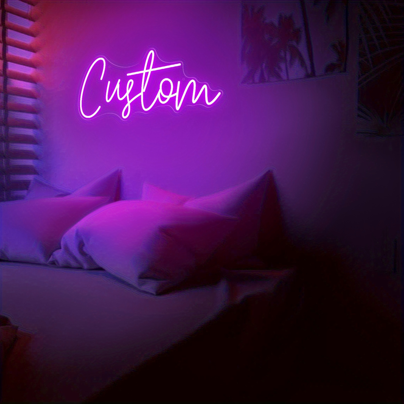 Custom Text Neon Sign, LED Sig - Neon Sign Led Custom recension och pris