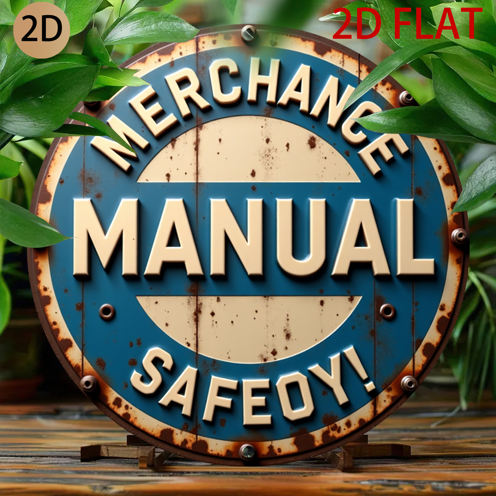2D Flat, 2d Flat Circular Indu - Home Decor Logo Design recension och pris