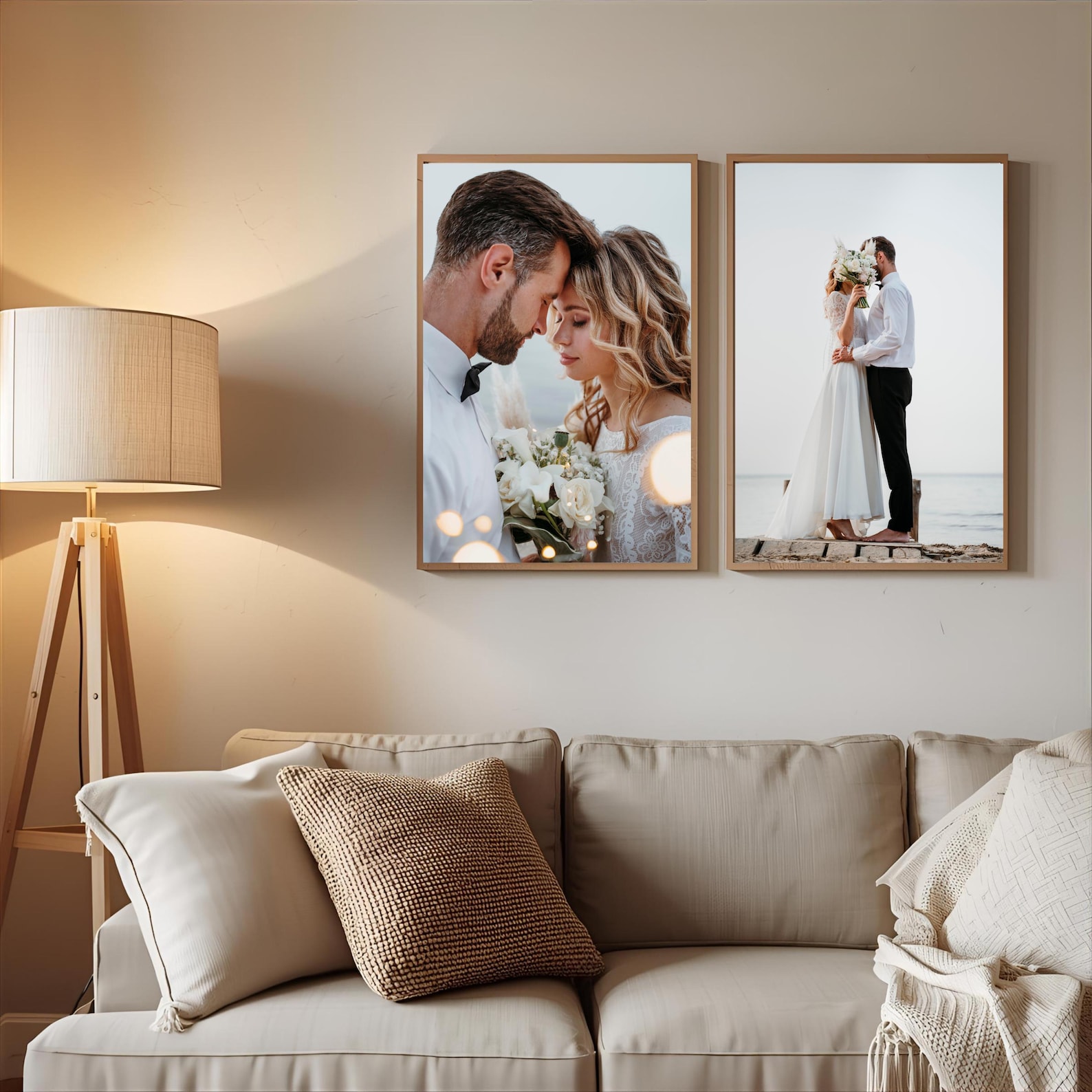Personalized Photo Canvas, Cus - Home Decor For Wedding recension och pris
