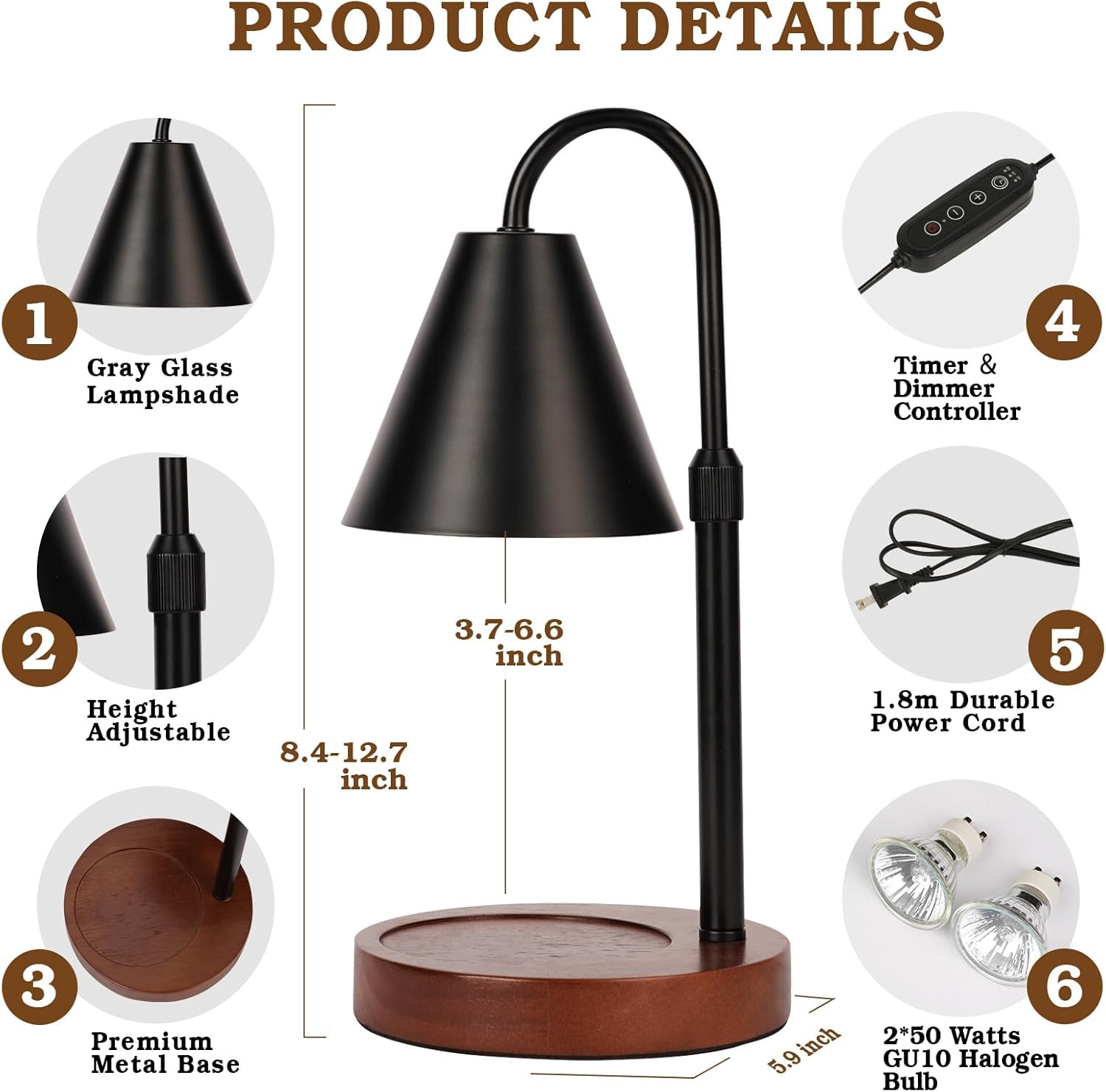 Candle Warmer Lamp with Timer  - Home Decor Free Images recension och pris