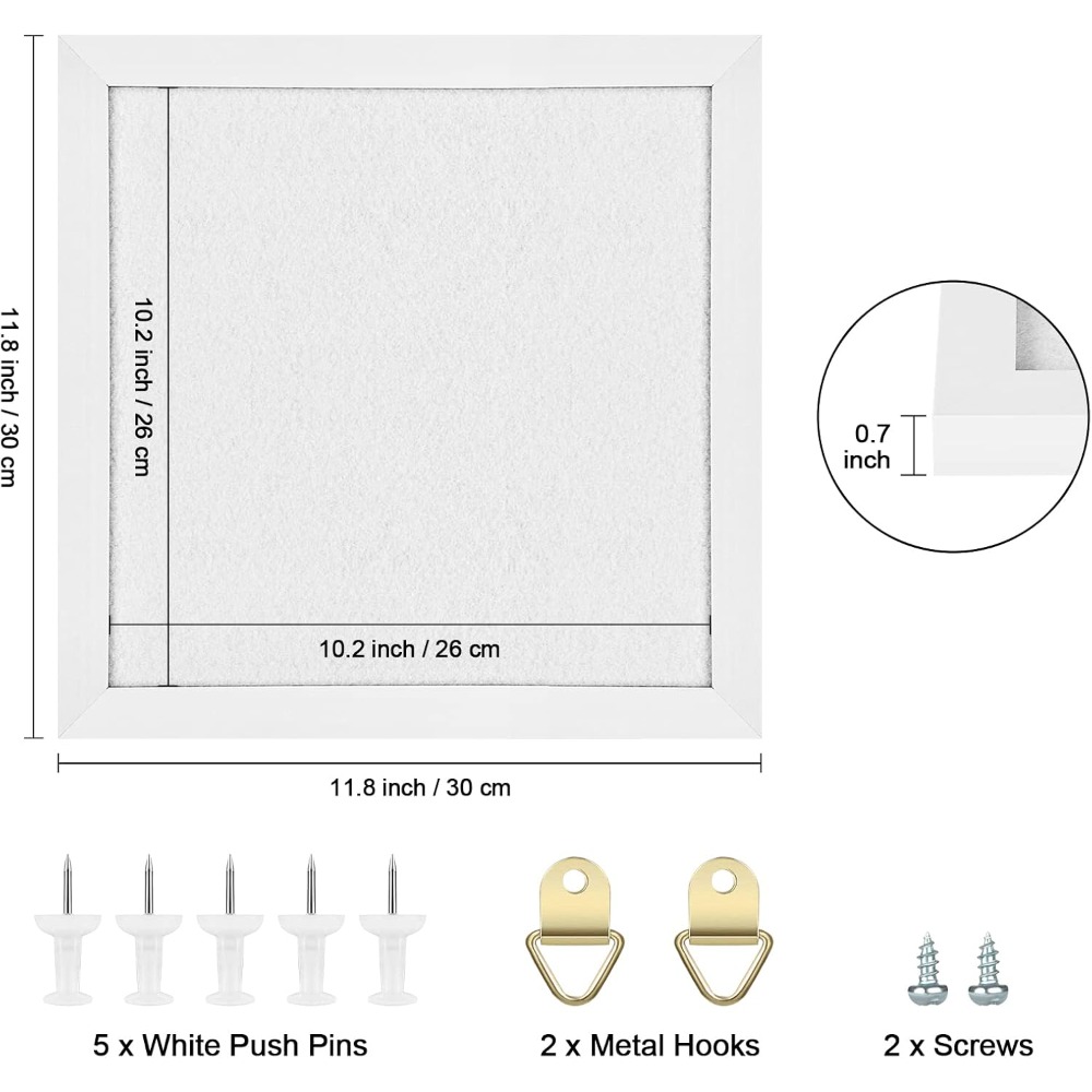 Small Cork Board Bulletin Boar - Home Decor Vision Board recension och pris