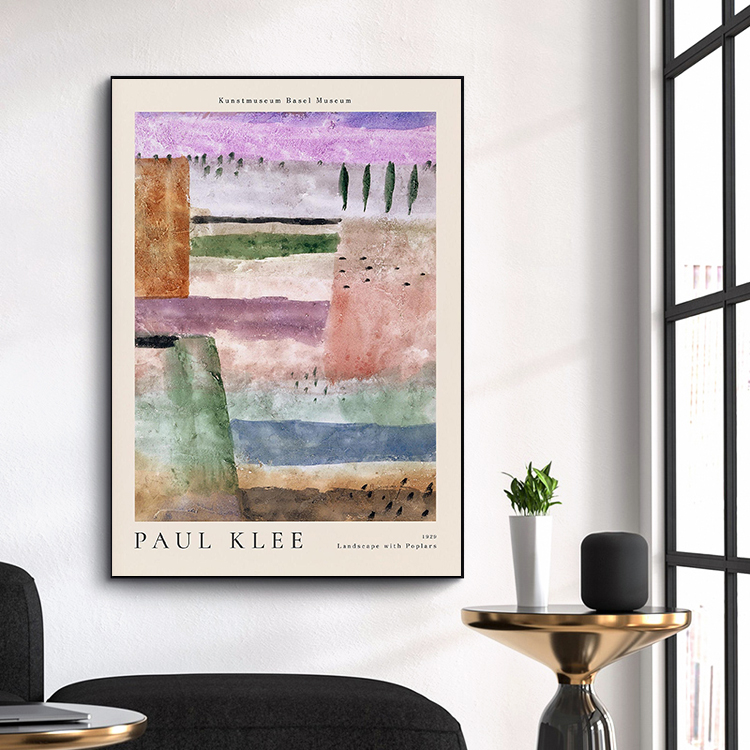 Modern Abstract Paul Klee Exhi - Home Decor Exhibition recension och pris