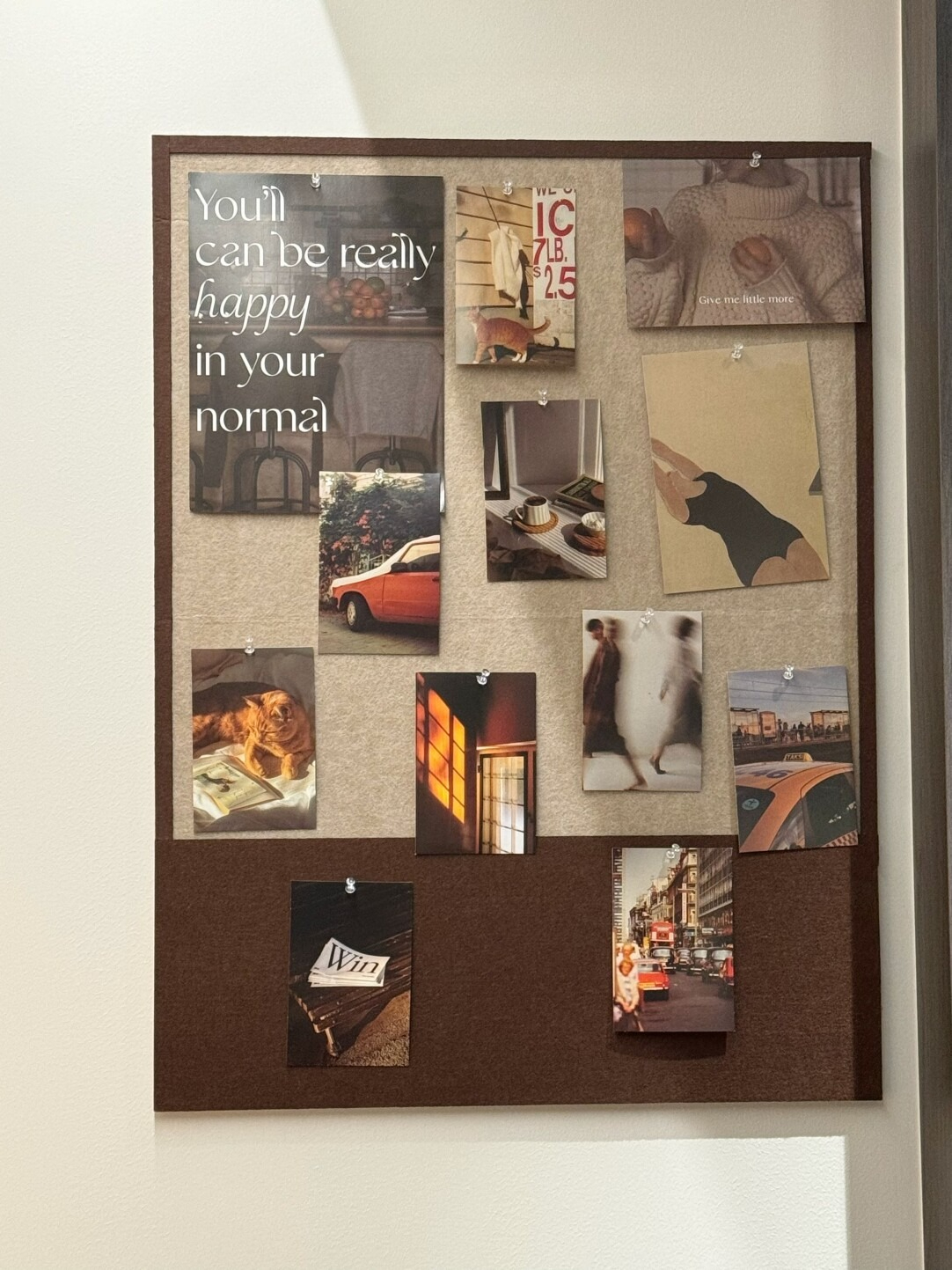 DISPLAY Felt Board for Wall DI - Home Decor Vision Board recension och pris