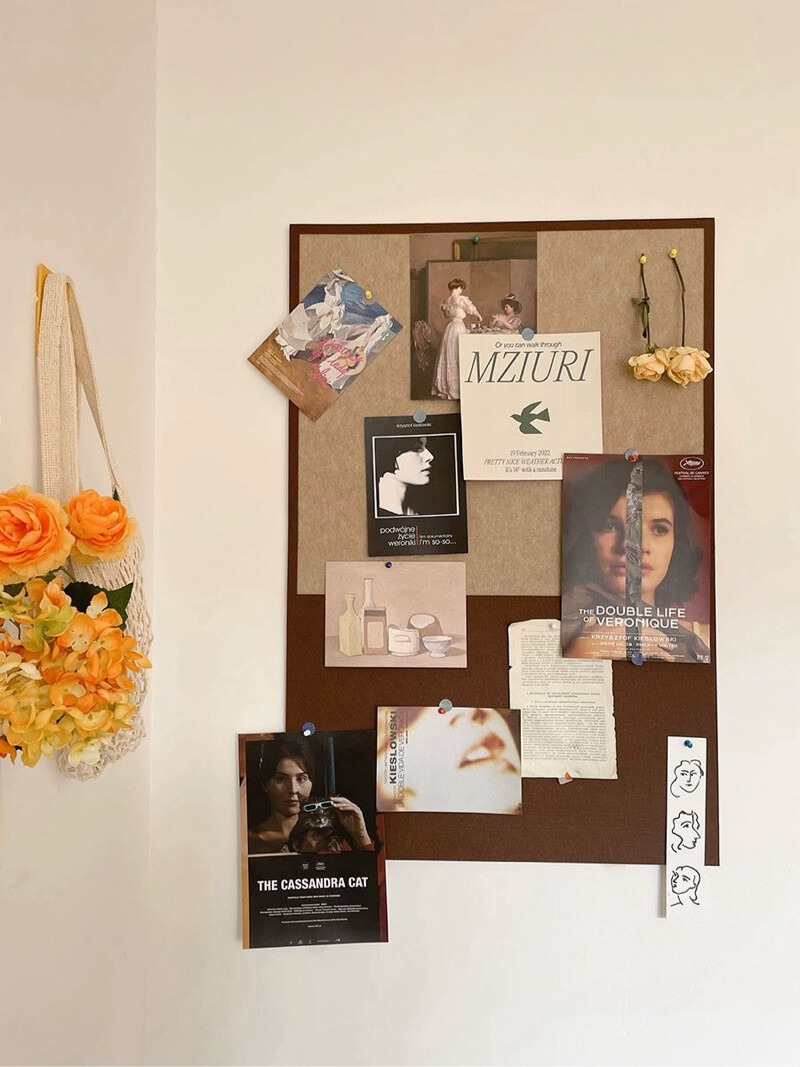 DISPLAY Felt Board for Wall DI - Home Decor Vision Board recension och pris