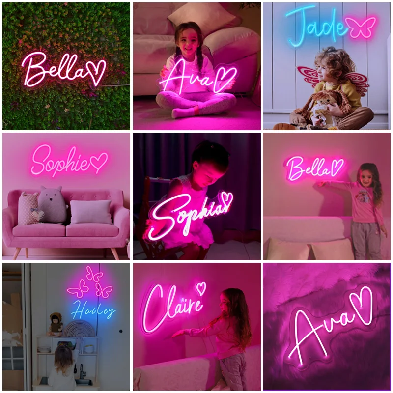 Custom Neon LED Sign Personal  - Neon Sign Led Custom recension och pris