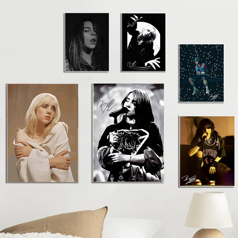 Hot High Burning Singer B-Bill - Watercolor Poster Print recension och pris