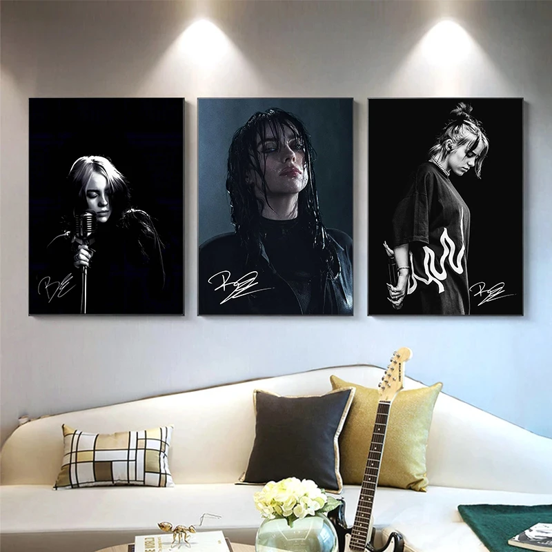 Hot High Burning Singer B-Bill - Watercolor Poster Print recension och pris