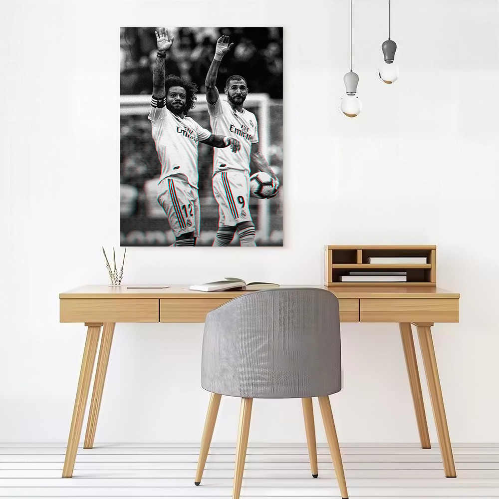 Marcelo X Benzema Canvas Poste - X Home Decor recension och pris