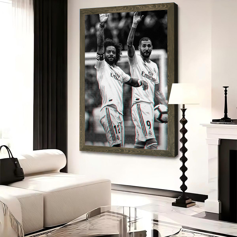 Marcelo X Benzema Canvas Poste - X Home Decor recension och pris