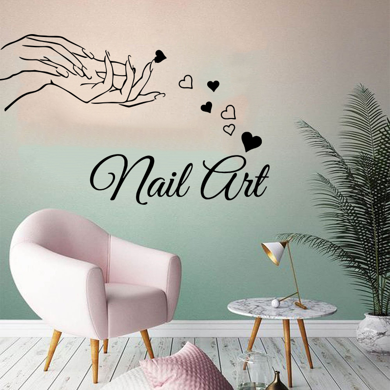 Beauty Nail Salon Girl Hand Wa - Home Decor Vinyl Flooring recension och pris
