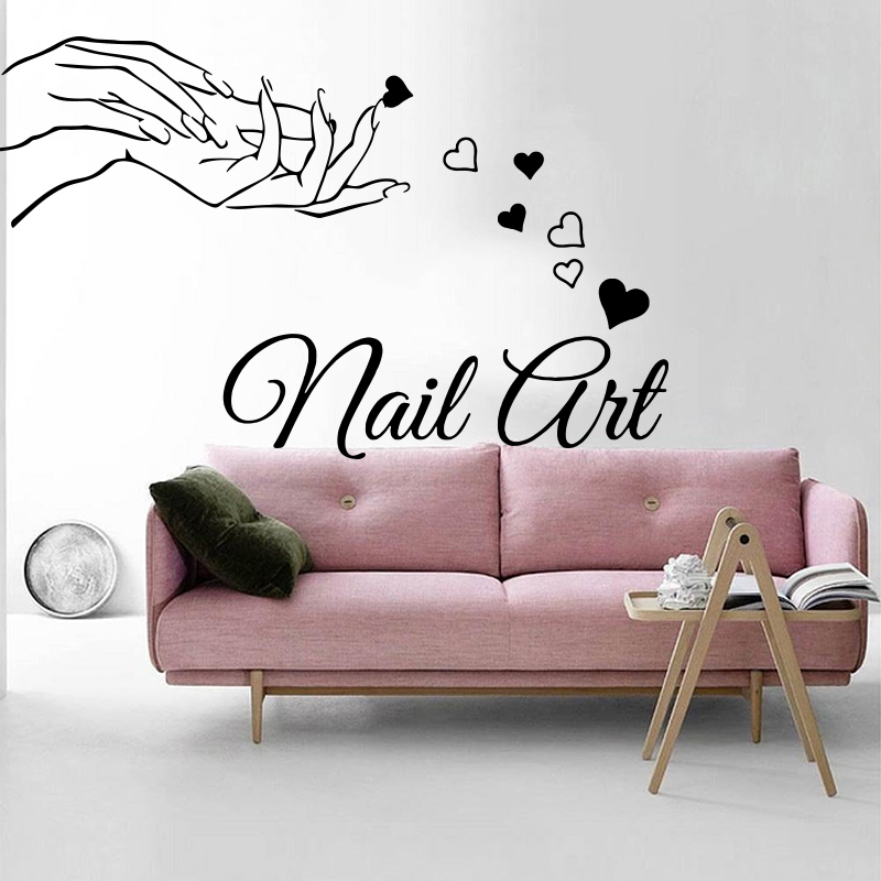 Beauty Nail Salon Girl Hand Wa - Home Decor Vinyl Flooring recension och pris