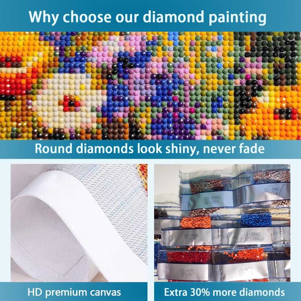 Faith Hope Love 5D Diamond Pai - Home Decor Free Images recension och pris