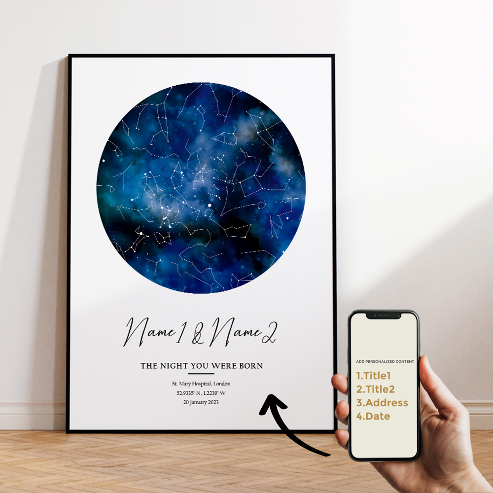 Modern Custom Personalized Nig - Home Decor Wall Pictures recension och pris