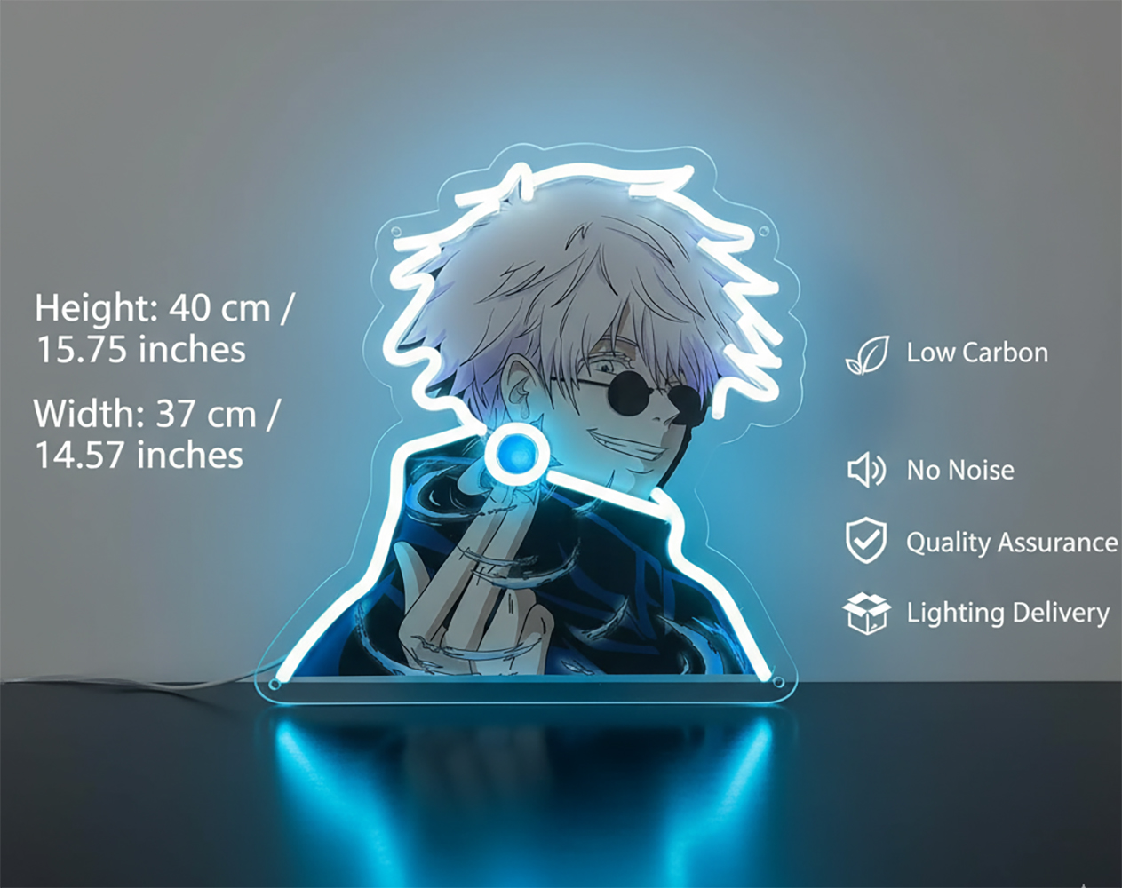 Custom Animes Jujutsu Kaisen G - Neon Sign Led Custom recension och pris