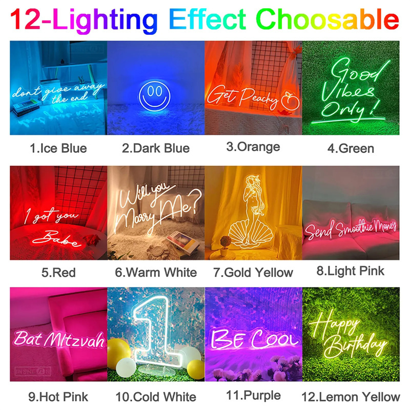 Custom Led Neon Signs LED Ligh - Neon Sign Led Custom recension och pris