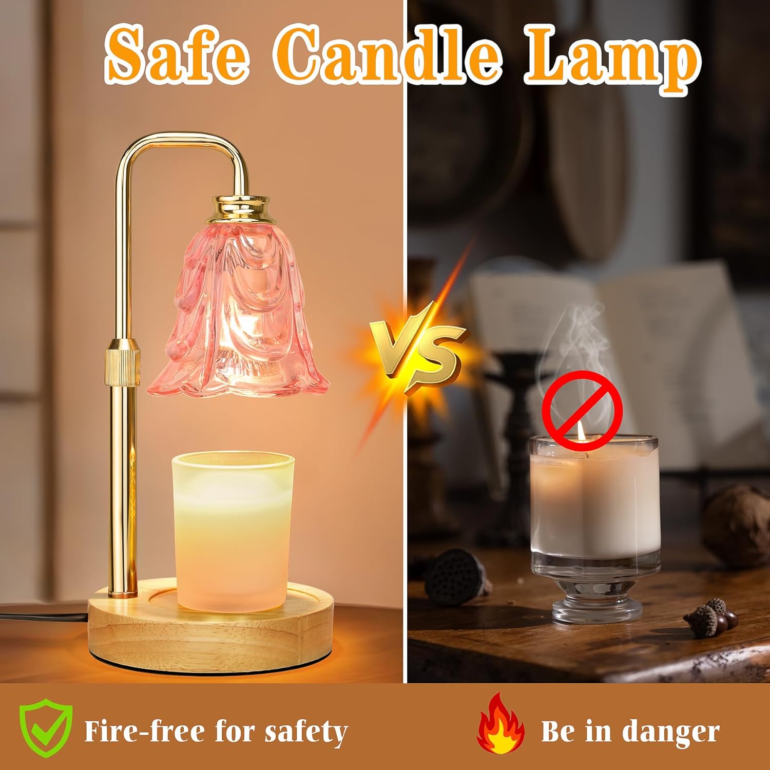 Pink Tulip Candle Warmer Lamp  - Home Decor Free Images recension och pris