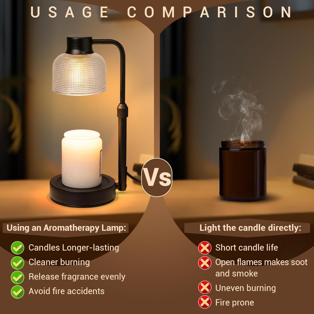 Candle Warmer Lamp with Timer  - Home Decor Free Images recension och pris