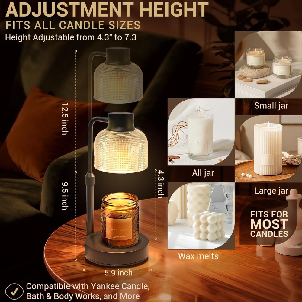 Candle Warmer Lamp with Timer  - Home Decor Free Images recension och pris