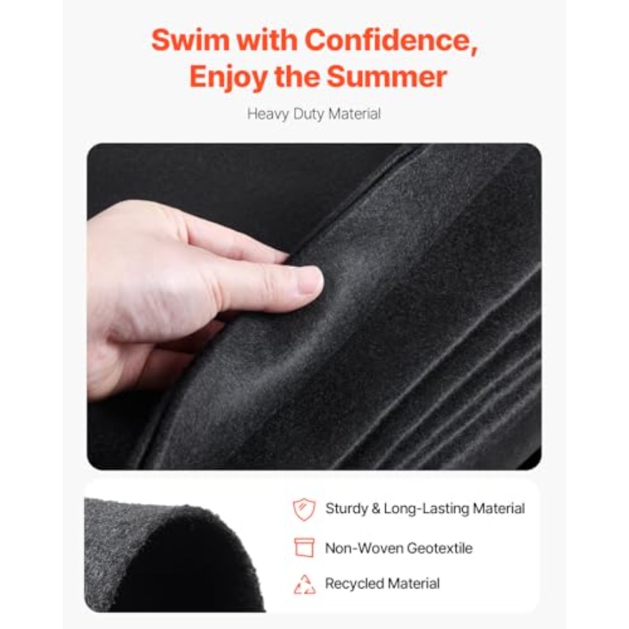 VEVOR 16' x 32' Pool Liner Pad - X Home Decor recension och pris