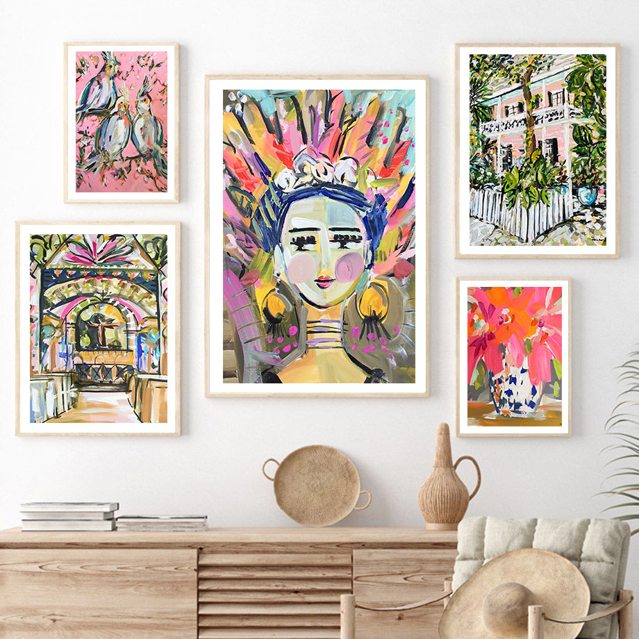 Colorful Impressionist Wall Ar - Home Decor New Orleans recension och pris