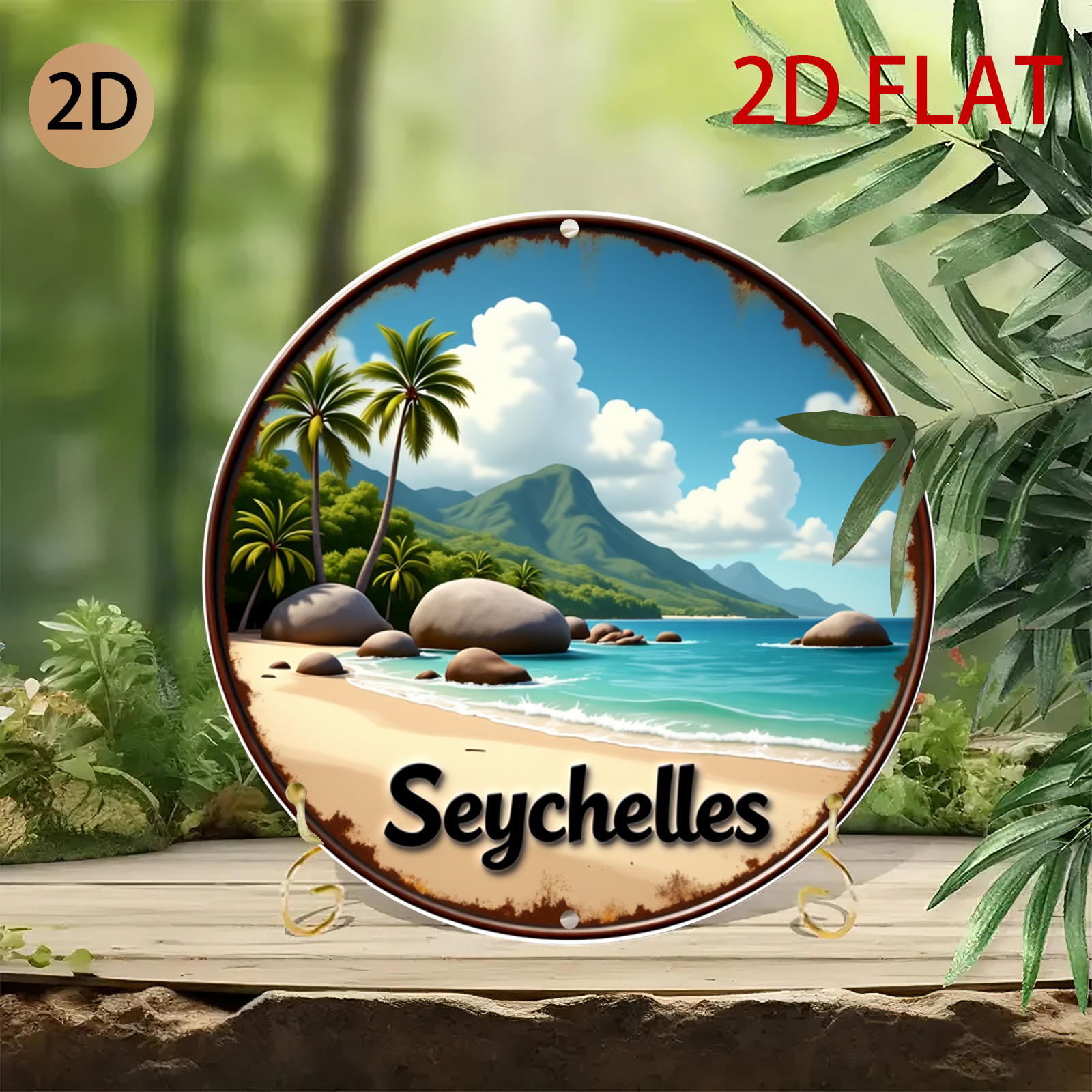 2D Flat, 2d Flat Seychelles Be - Home Decor Logo Design recension och pris