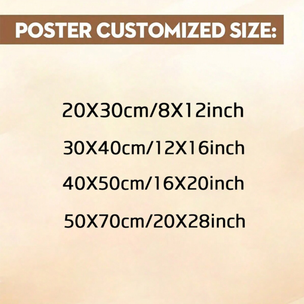 1pc Frameless Personalize Cust - Home Decor Wall Pictures recension och pris