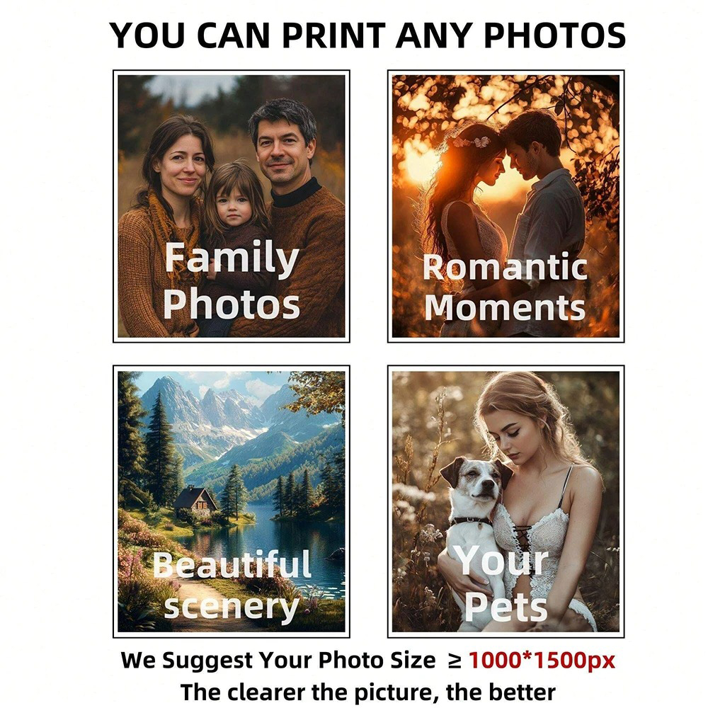 1pc Frameless Personalize Cust - Home Decor Wall Pictures recension och pris