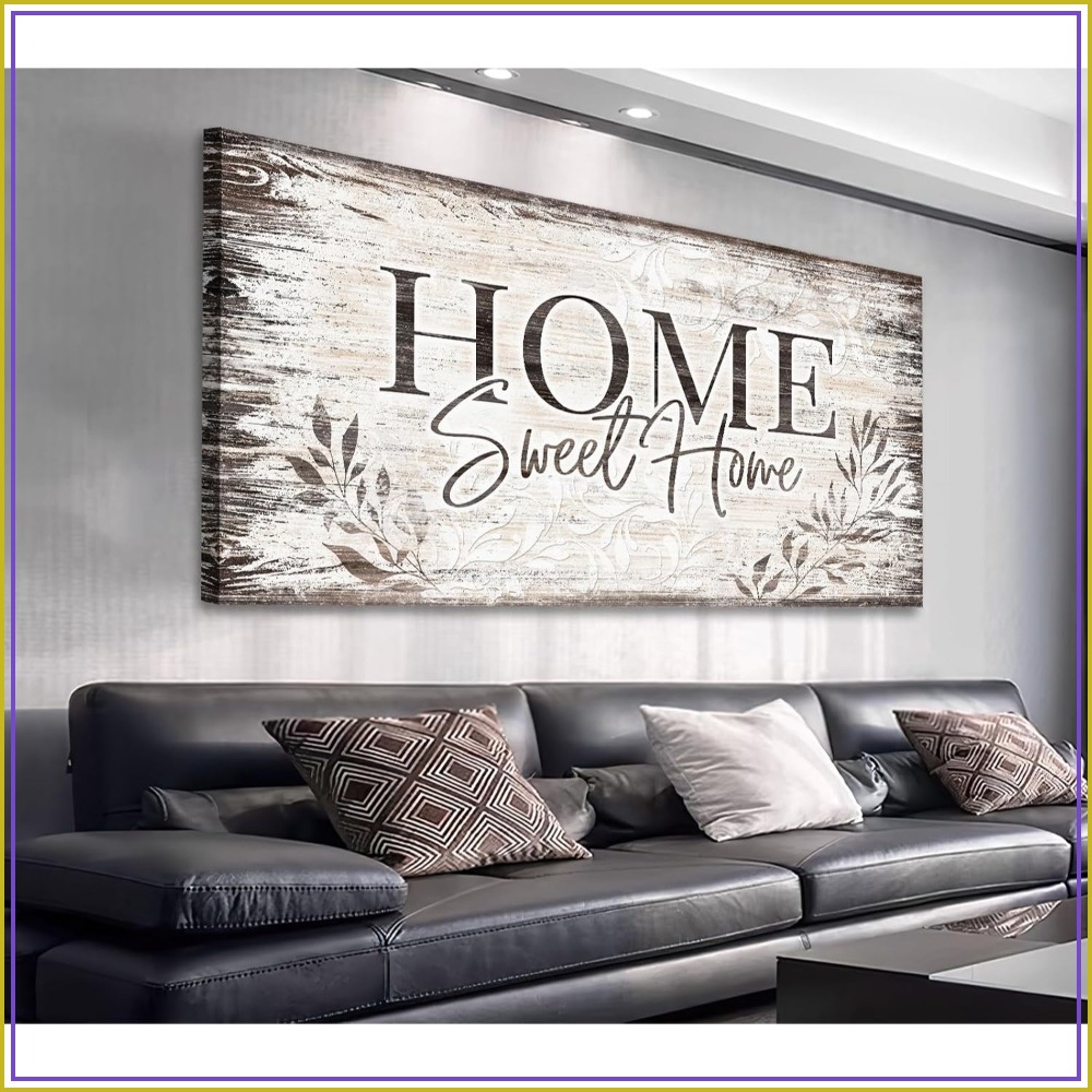 Home Sweet Home Wall Art Sign  - X Home Decor recension och pris