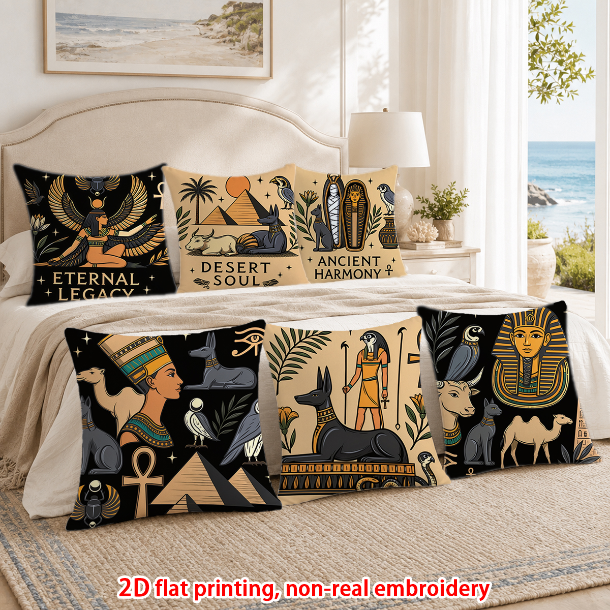 6pcs  Ancient Egypt Style Thro - Home Decor Egypt recension och pris