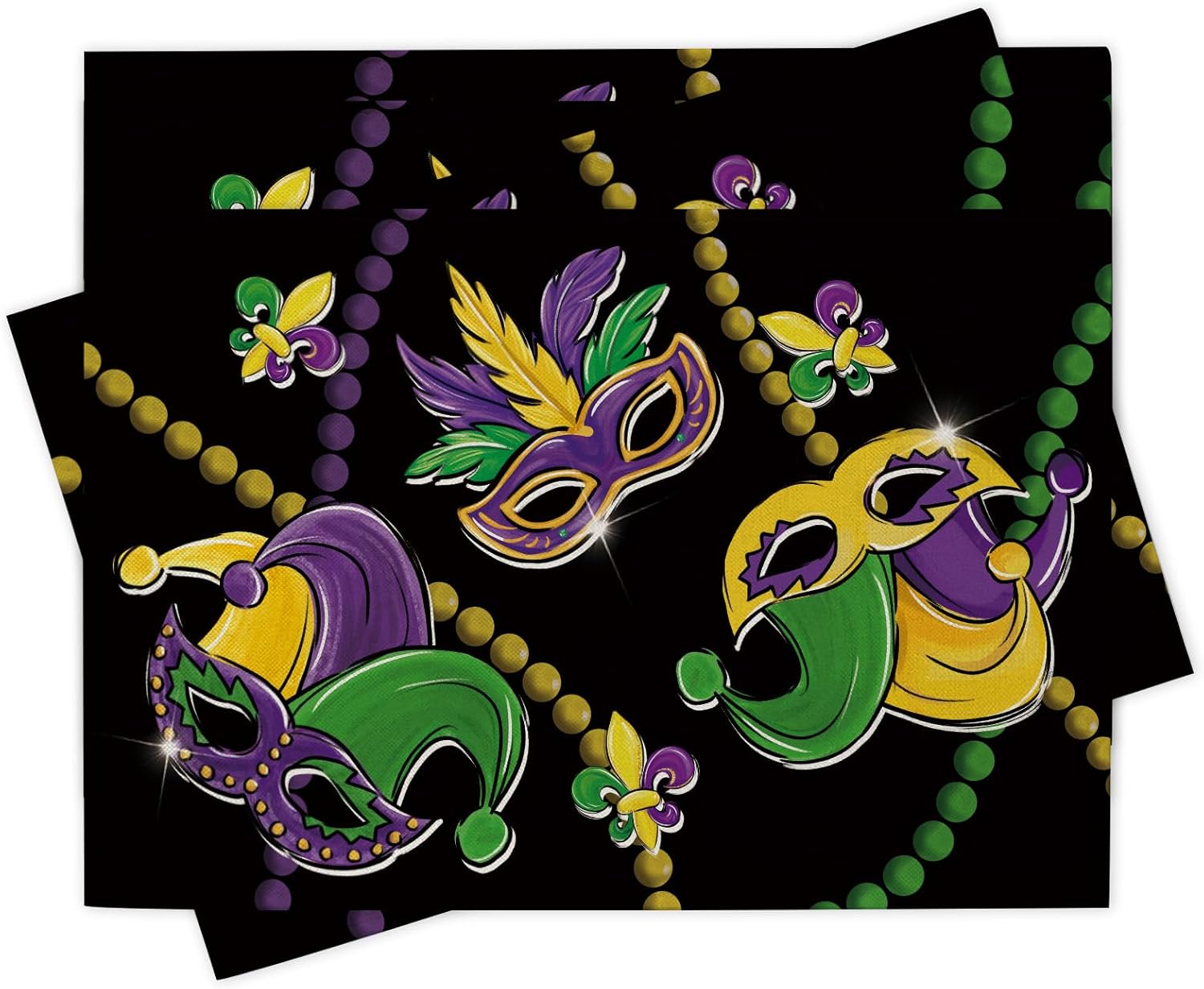 Mardi Gras Alligator Placemats - Home Decor New Orleans recension och pris